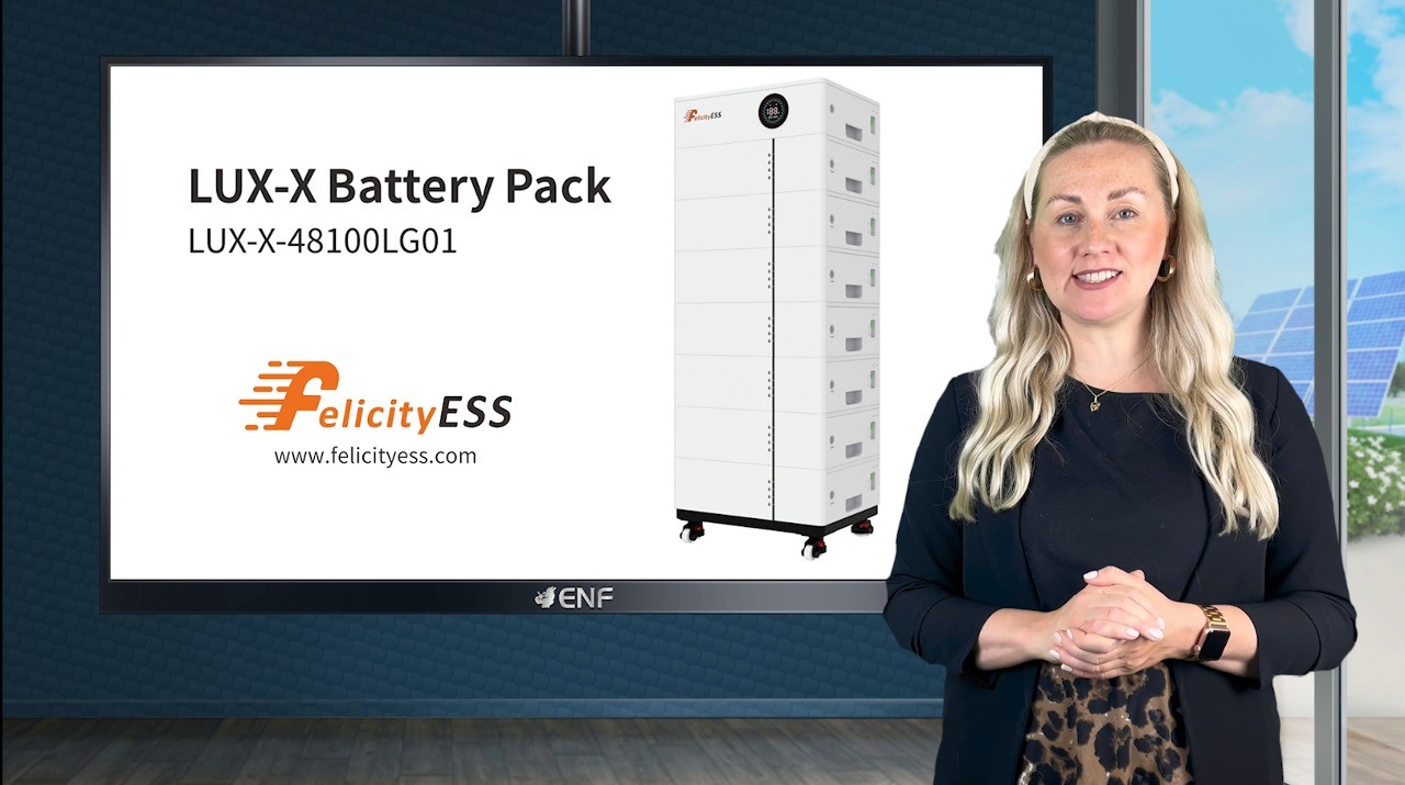 Stacked 51.2V Low Voltage Battery Pack FLS48100SG1