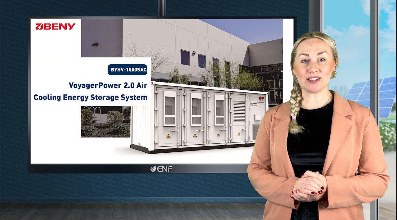 BENY 1MWh Industrial Air-Cooling Energy Storage System
